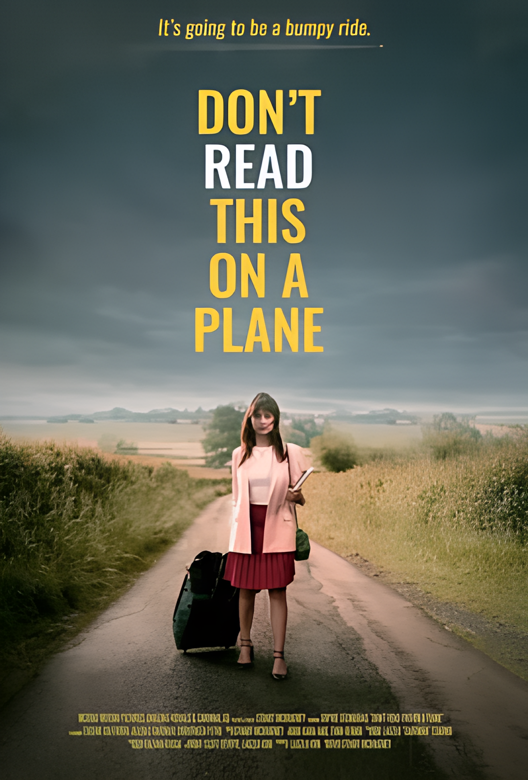 别在飞机上看书